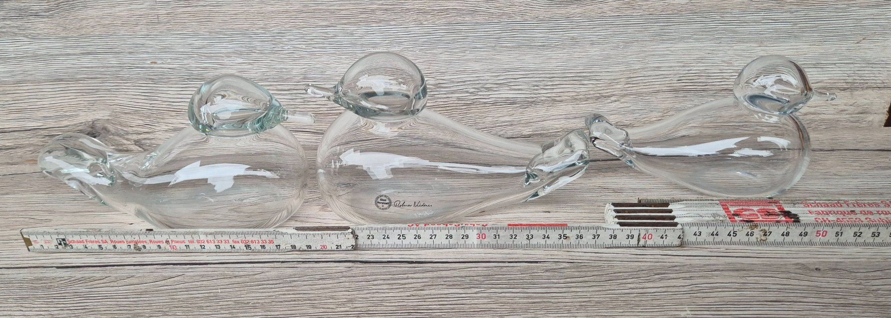 Glasi Hergiswil Bicchieri: 4 Glasi Hergiswil Glas Enten – Usato da Neerach venduto da SilliS 3