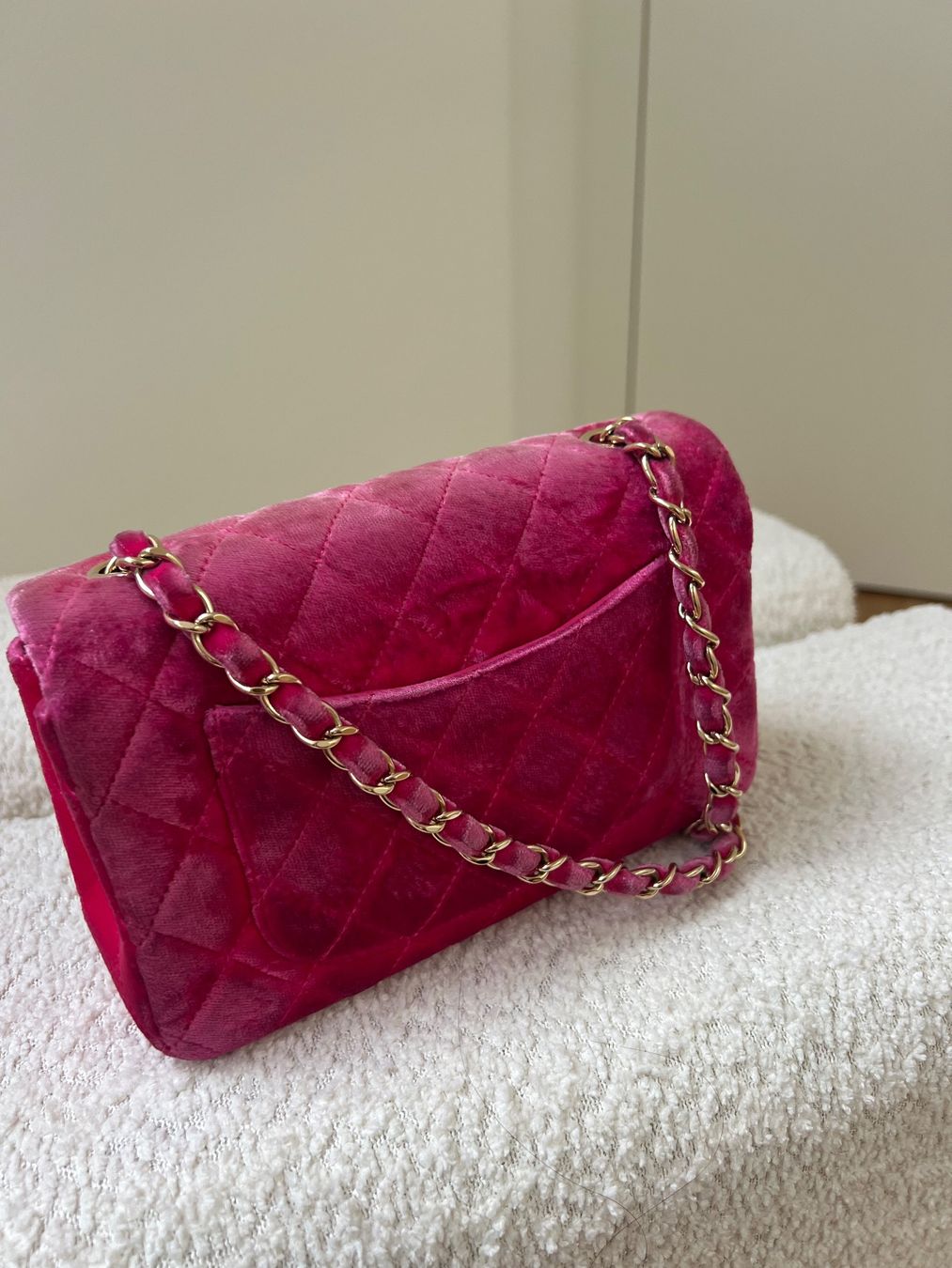 Chanel Borse da donna: Chanel sac à main en velours – Usato da Lutry venduto da roxypoxy 6