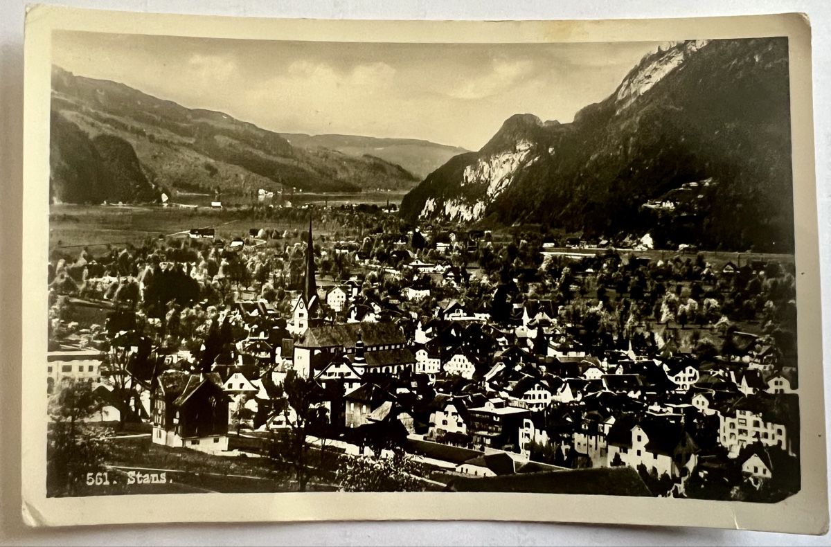 Cartoline postali: Alte AK von Stans NW ca.1940 – Usato da Muotathal venduto da OttoK01