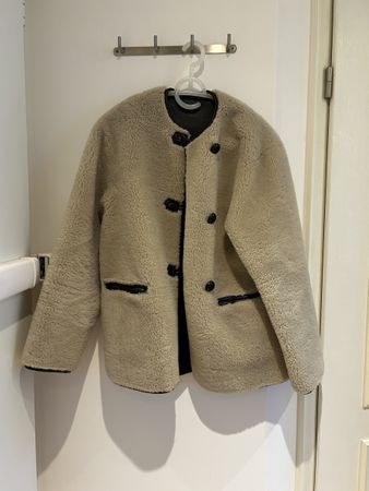 Manteau d'hiver Mango fausse fourrure