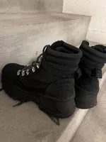 Buffalo Damen-Lederstiefeletten, Gr. 38, gebraucht