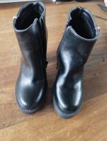 Schwarze Stiefeletten Rainbow, Grösse 38 - Top Zustand!