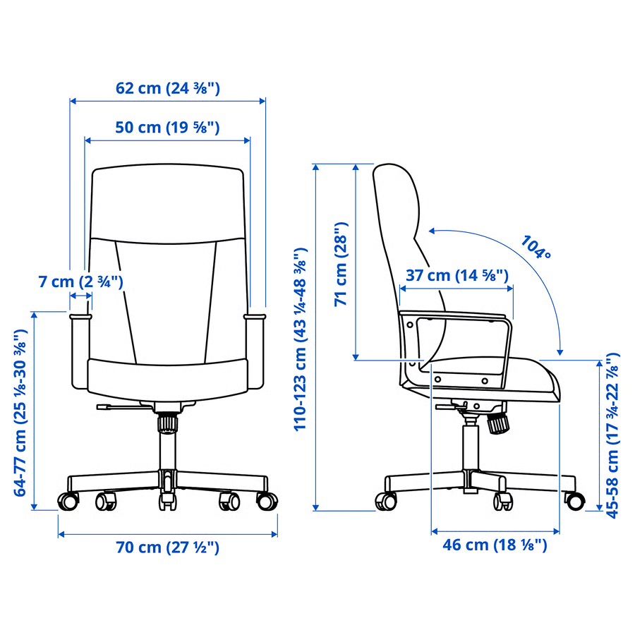 Ikea Stühle: Bürostuhl Millberget IKEA Beige – Neu (gemäss Beschreibung) aus Degersheim von GVkauf 5