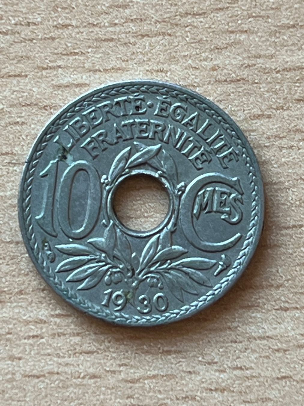 Tutti le monete: 10 CENTIMES FRANKREICH (1930) – Usato da Zufikon venduto da SULMI02 4
