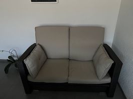 Havanna 2er-Sofa mit Liegefunktion B 159 x H 76 x T 95 cm