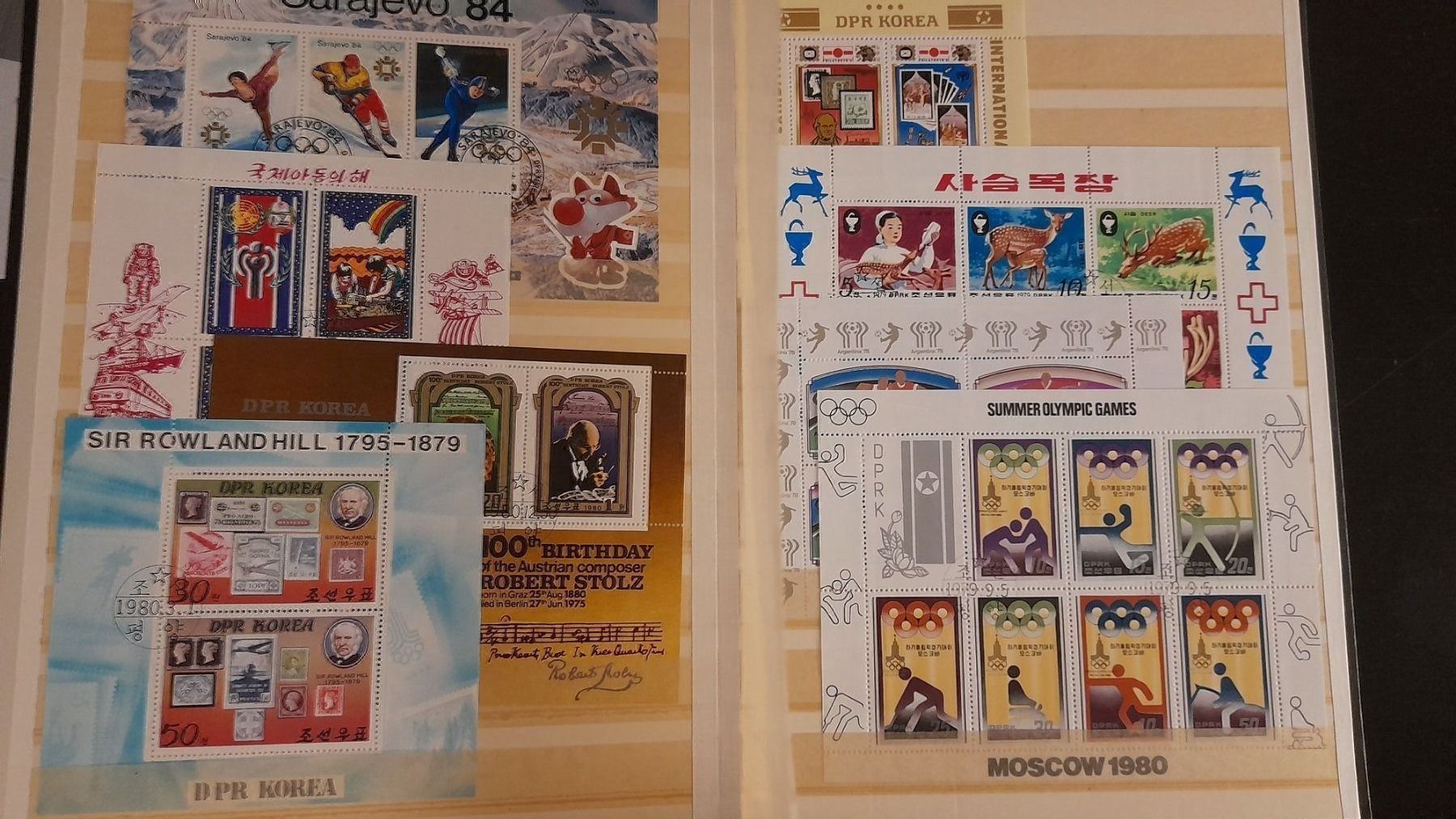 Tutti i francobolli: Sonderblocks Korea mit Album – Usato da Balgach venduto da SIMEON27 1