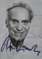 Hans-Peter Minetti (1926-2006) Schauspieler - Autogramm