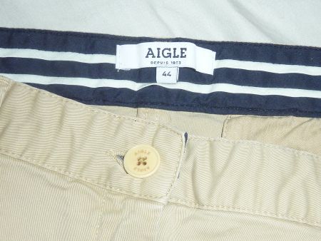 short beige taille 44 marque AIGLE intemporel pour femme
