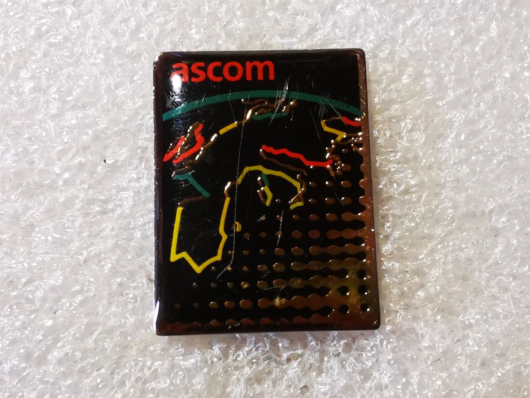 Placchette & Badge: Ansteckpin 155: Ascom – Usato da Oppligen venduto da Pin-Fall-Shop