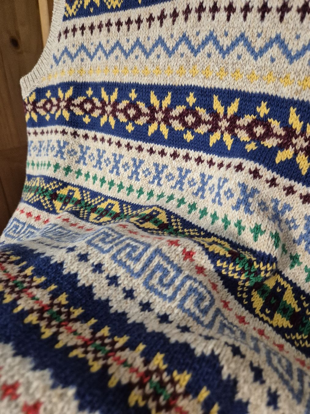 Ralph Lauren Maglioni & Felpe: Ralph Lauren Fair Isle Pullunder Jumper sleeveless – Usato da Bern venduto da dia_yv66 4