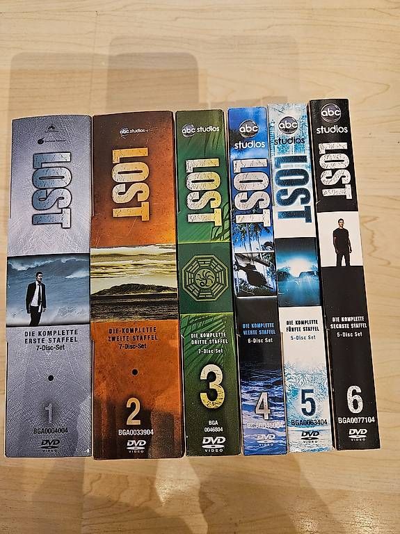 Alle DVDs: LOST DVD's – Gebraucht aus Tägerig von Abendstern75 1