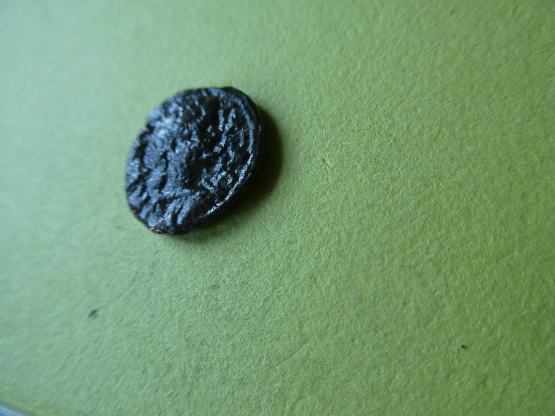Alle Münzen: uralte Bronzemünze 18 mm     2.81 g – Gebraucht aus Hinterforst von Rohusri 1