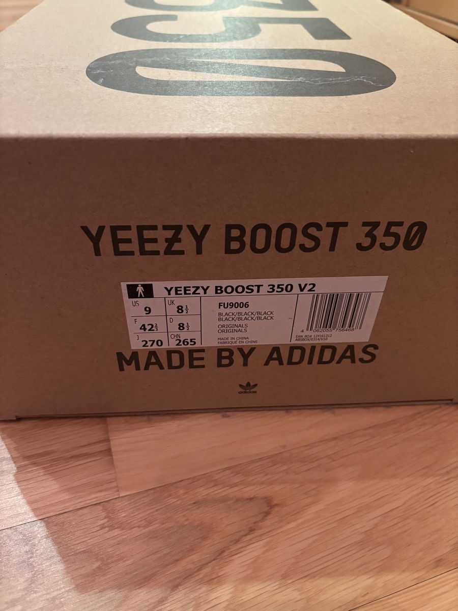 Scarpe da uomo: Adidas Yeezy Boost 350 v2 black – Usato da Sargans venduto da ced_vh8n 4