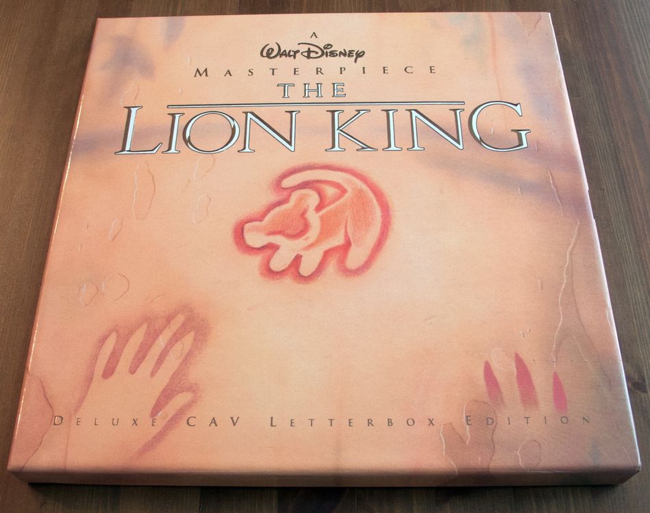 The Lion King Deluxe CAV Letterbox Laserdisc Kaufen auf Ricardo