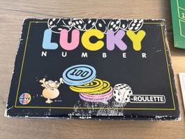 LUCKY Number Roulette Spiel, HEYE, Gesellschaftsspiel 