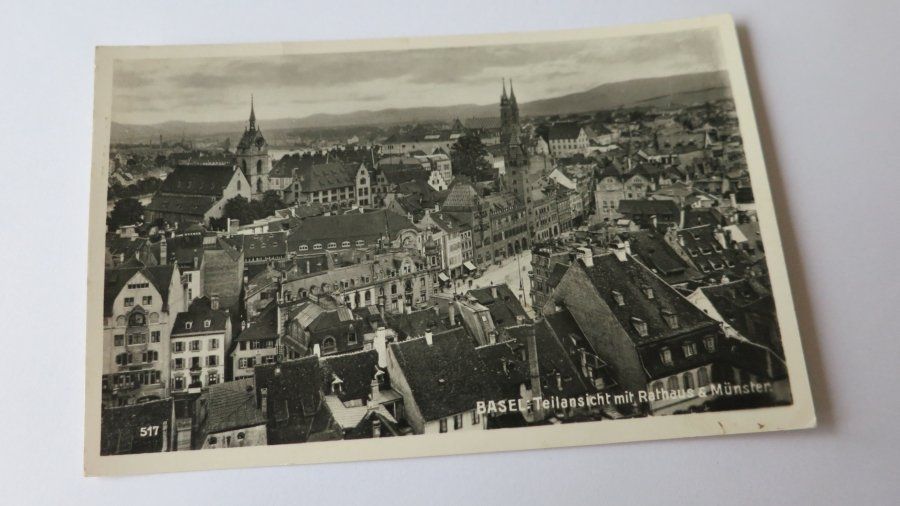 Ansichtskarten: Basel - 1935 – Gebraucht aus Jona von centumprata