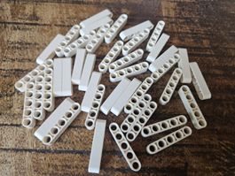 lego 32316 lot de 40 pièces White Technic, Liftarm Thick