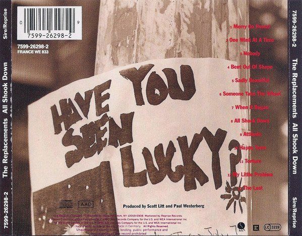 CDs: The Replacements – All Shook Down – Gebraucht aus St.Gallen von jalamusic 1