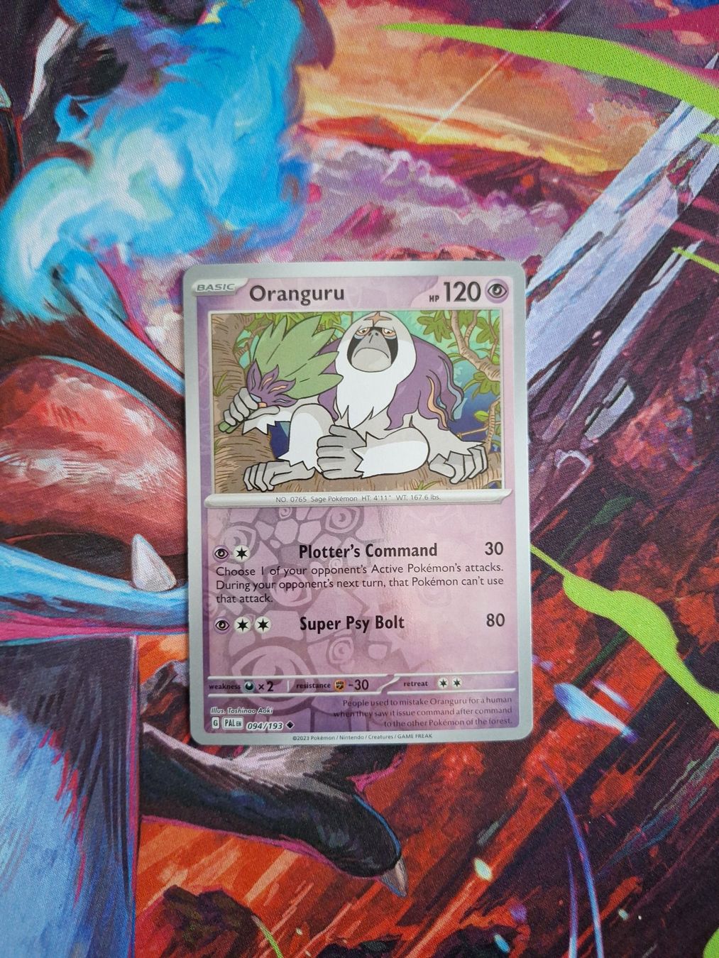 Pokémon Cartes à collectionner: Oranguru - Reverse Holo - Pokemon Paldea Evolved – D'occasion à Altstätten SG par GGsGameshop