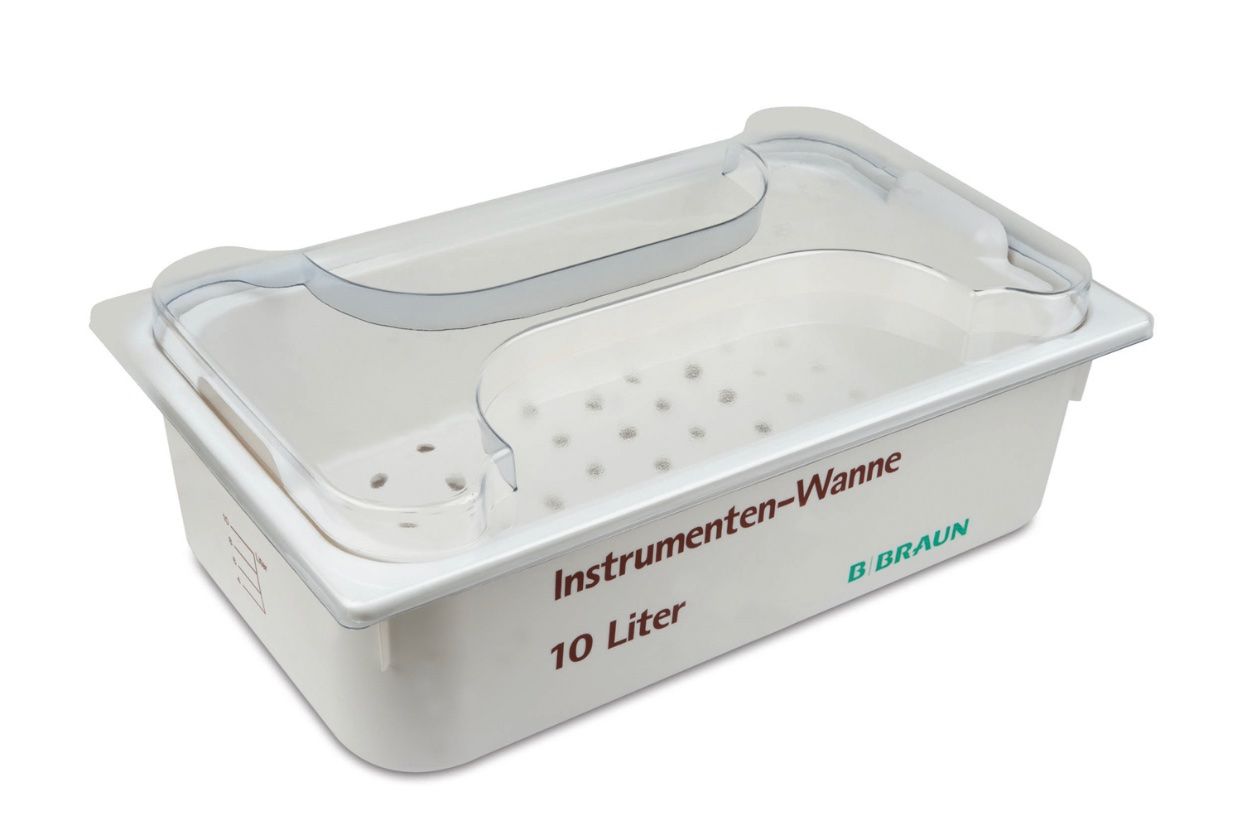 Attrezzature mediche: B.Braun Instrumentenwanne 10 Liter – Nuovo (secondo la descrizione) da Altenrhein venduto da pflbivo