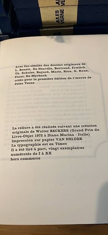 Libri: Collection complete jules vernes numérotée – Usato da Perly venduto da Stephane5 2