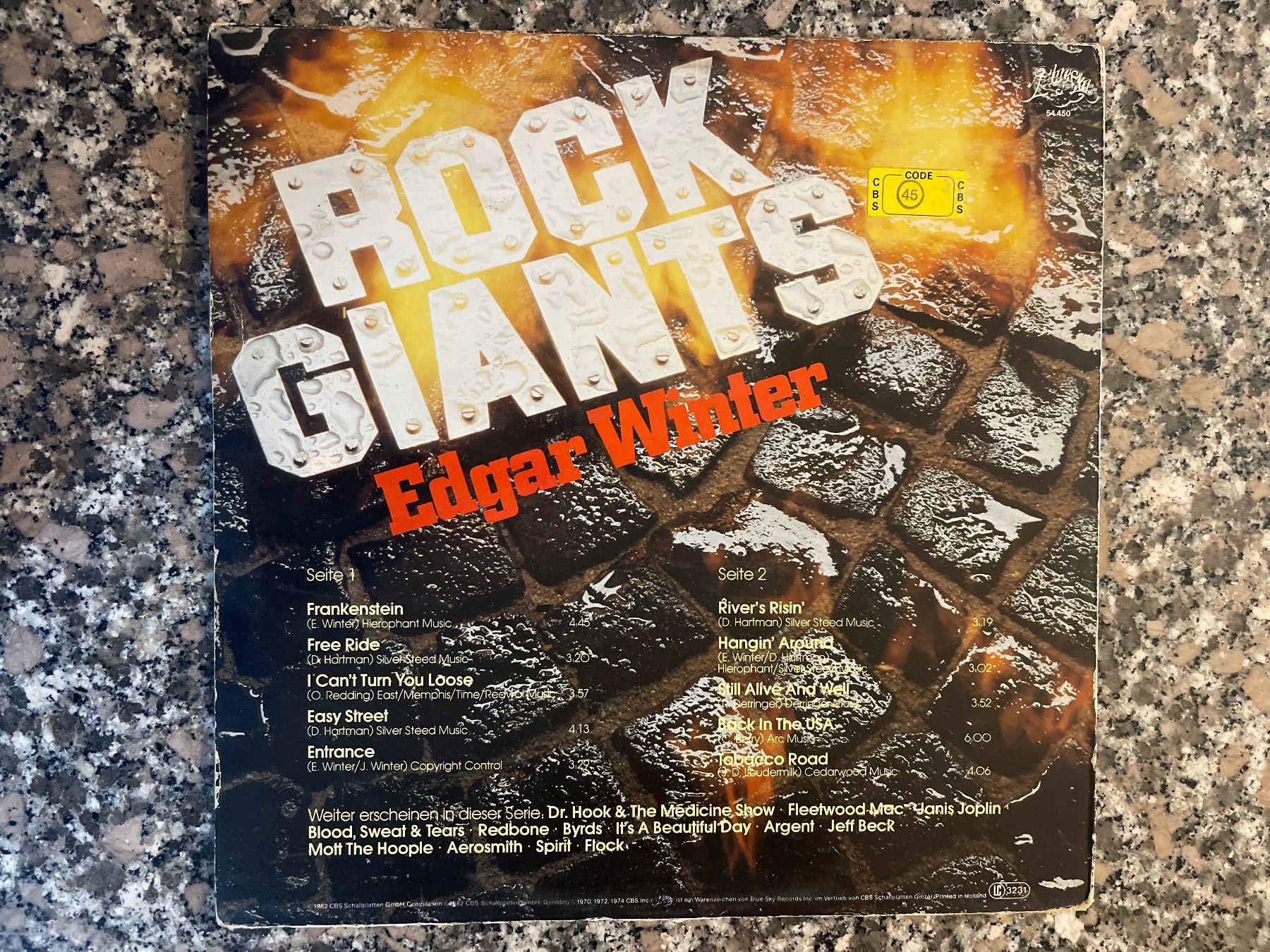 Schallplatten: A113/Edgar Winter - Rock Giants – Gebraucht aus Frutigen von Philippe_jsp 1