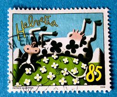 Nr.1198 Kuh auf Rücken GESTEMPELT Sondermarken 2006   