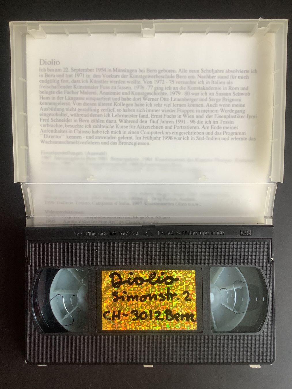 Tutti i VHS: VHS-Video: Diolio Fussmaler, 1998 – Usato da Basel venduto da loukash 2