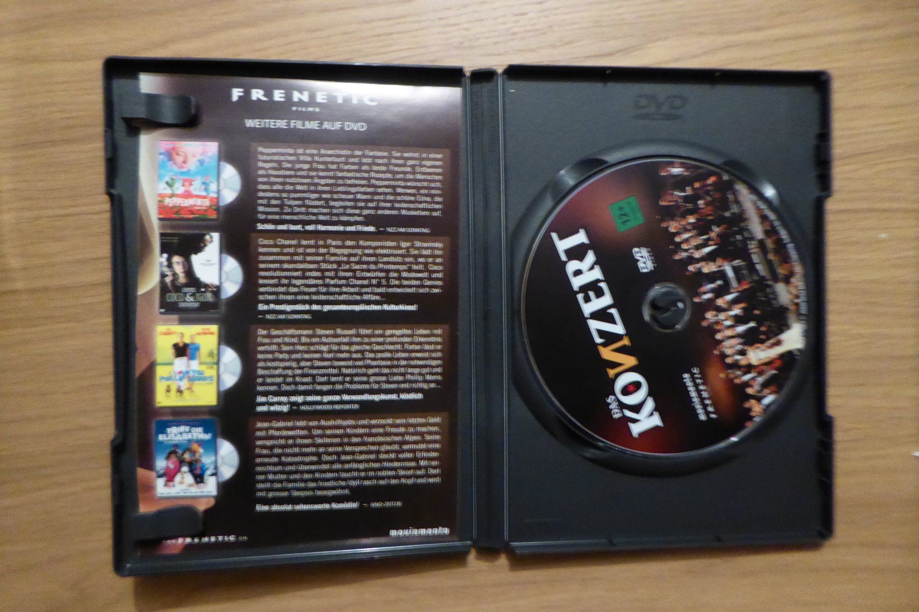 Tutti i DVDs: DVD Das Konzert – Usato da Allschwil venduto da Summelsarium 3