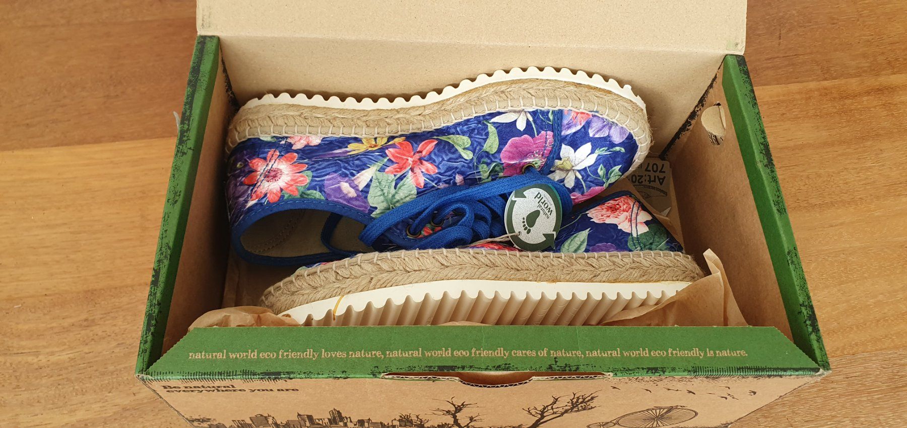 Scarpe da donna: Eco Espadrilles bunt Grösse 36 NEU – Nuovo e nell'imballaggio originale da Stansstad venduto da InStyle8 9