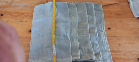 5 sacs en toile (solide)1