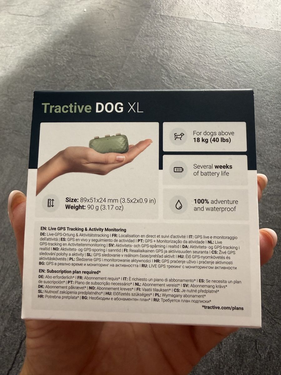 Altro in Accessori per animali: Tractive DOG XL GPS Tracker NEW – Nuovo e nell'imballaggio originale da Boswil venduto da Tamara_Vanessa92 2
