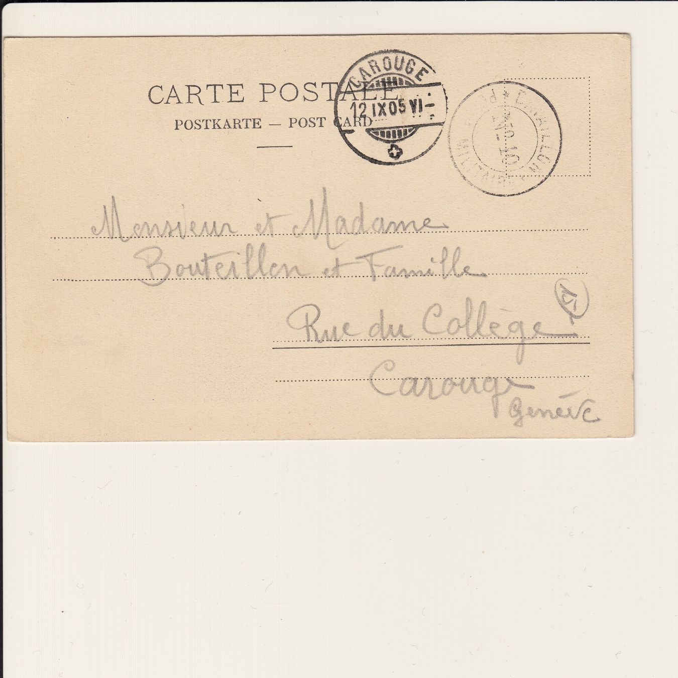 Cartoline postali: Auf der Alp Kienthal 12.09.1905 - Feldpost – Usato da Kirchberg BE venduto da Mgh 1