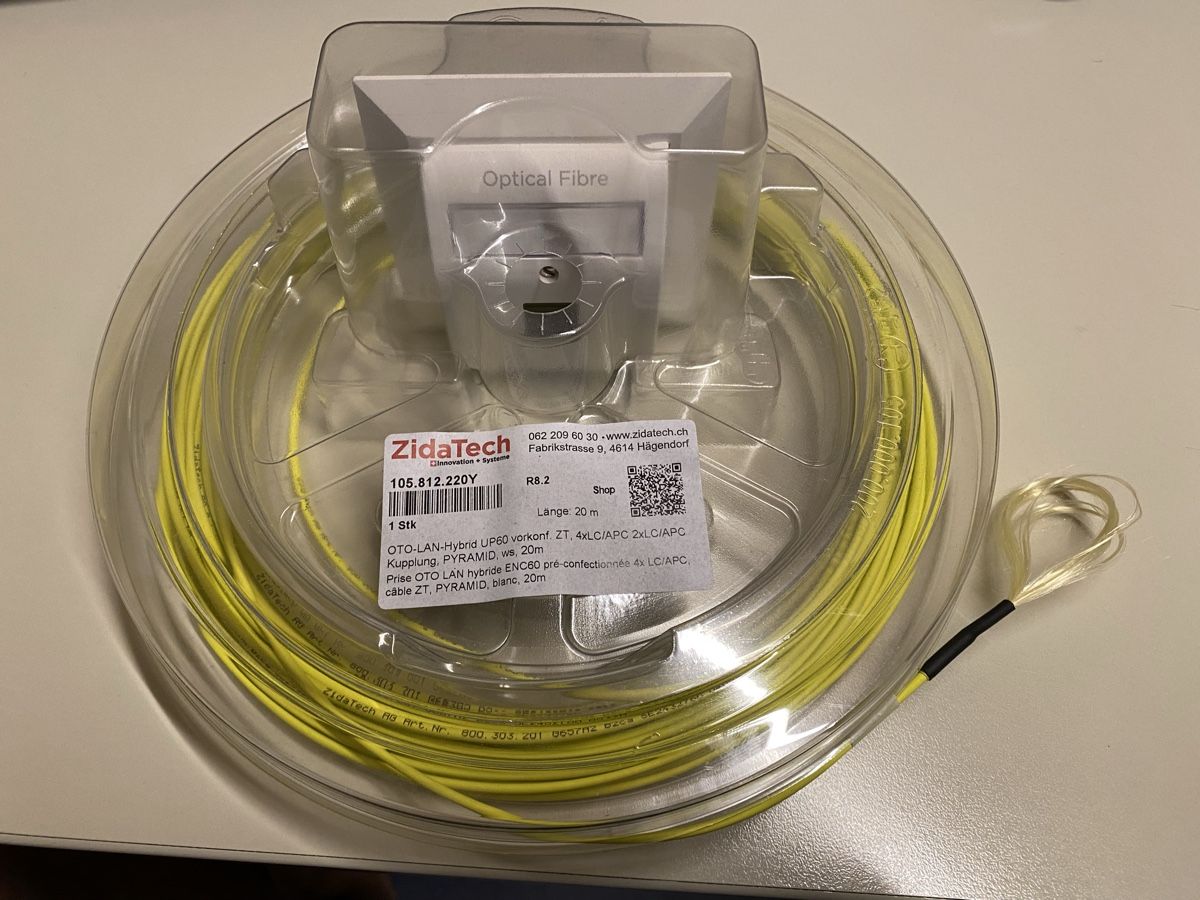 Kabel: OTO-LAN-Hybriddose 20m – Neu und originalverpackt aus Langenthal von baer32