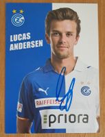 Signierte Autogrammkarte Lucas Andersen - GC Zürich