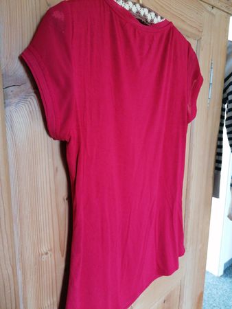 Rotes Sommer-Shirt von S.Oliver Black Label, Grösse 36