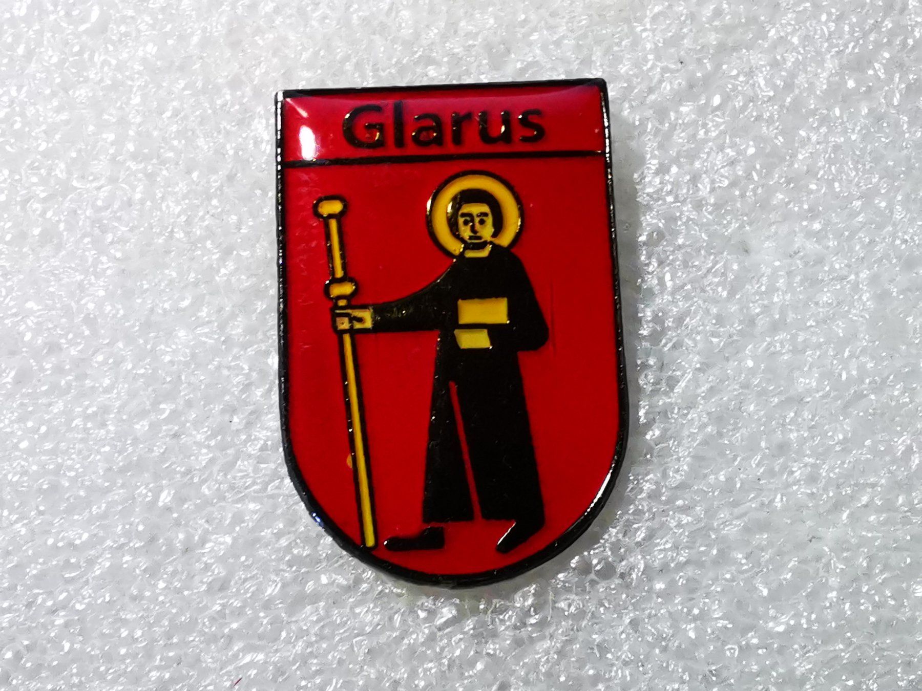 Placchette & Badge: Ansteckpin 37: Wappen Glarus – Usato da Oppligen venduto da Pin-Fall-Shop