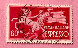 Briefmarken aus Italien 1945 Express GESTEMPELT