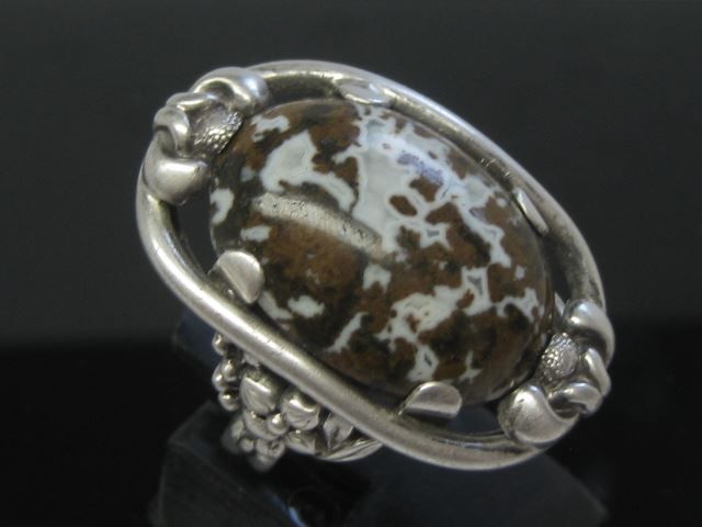 Ringe: Antik Ring Silber 835 Achat Gr. 52 / 8.56 g – Gebraucht aus Ermatingen von Decovin 3