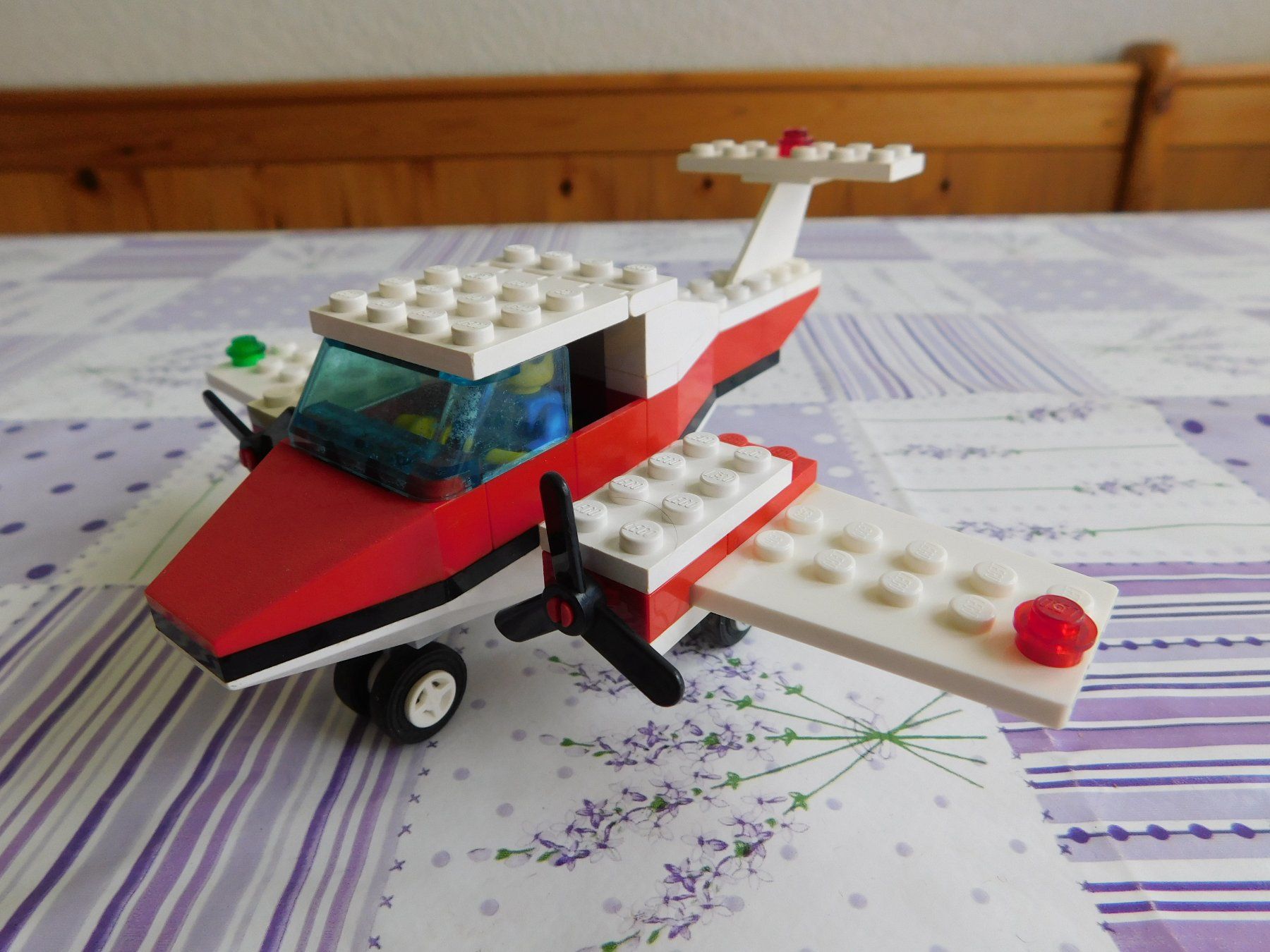 Lego Kit di costruzioni: Legoland Kleinflugzeug rot weiss. – Usato da Strengelbach venduto da Wedi73 9