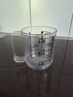 Messbecher transparent Kunststoff mit Griff 