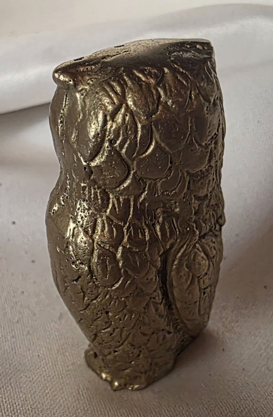 Figuren: Eule Figur Messing Mid century 1960  – Neu (gemäss Beschreibung) aus Rickenbach BL von nicole611 1