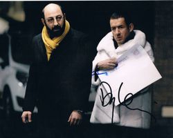 Dany Boon & Kad Merad Autogramm signiert Foto 20x25cm