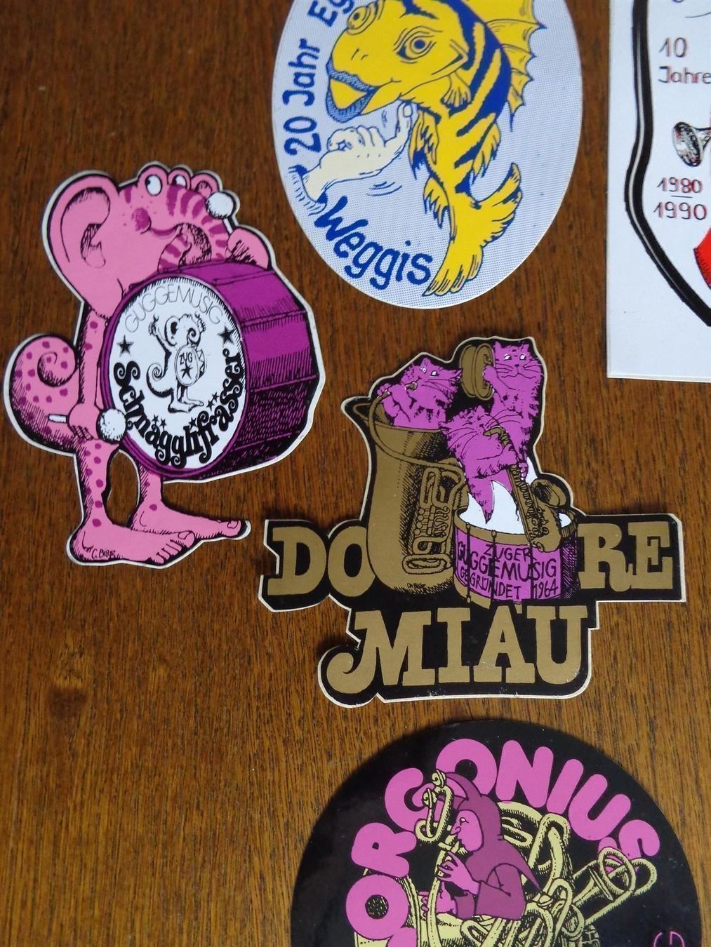 Sticker: 70iger-90iger -Aufkleber Guggen etc. – Usato da Cham venduto da mktreasure 3