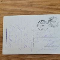 Postkarte Carte Postale St. Georges 1927 Genève Mont Blanc