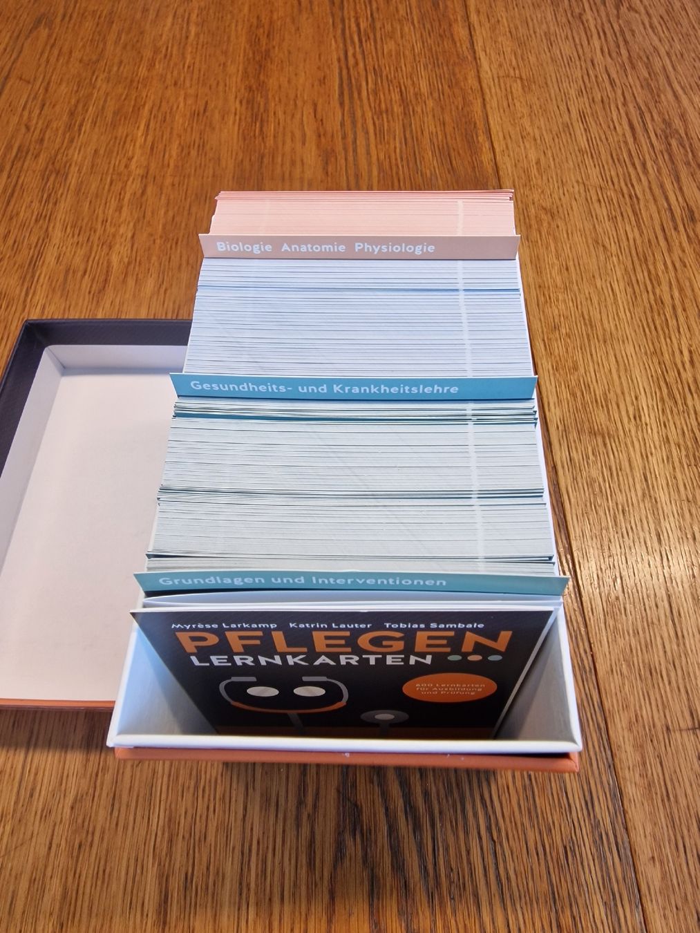 Autres fournitures scolaires: PFLEGEN Lernkarten mit Box Neu – Neuf (Voir description) à Steinen par sam_zy9z 1