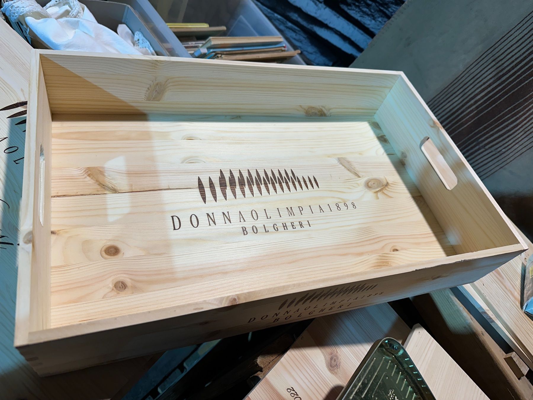 Autres: schönes Serviertablett Weinkiste – D'occasion à Zürich par atlantis77 8