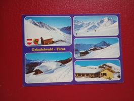 Grindelwald First Bern mehrbildrig Skigebiet 1983