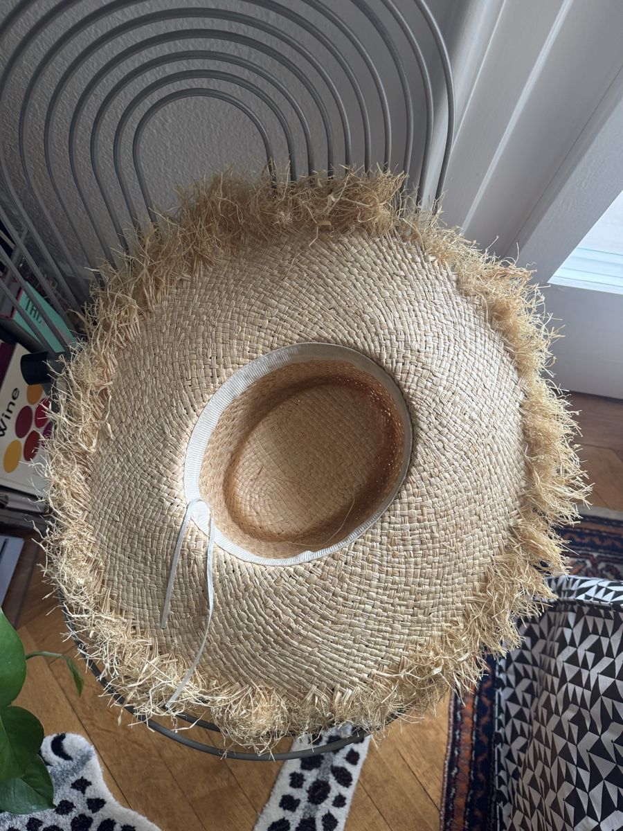 Chapeaux, bonnets & casquettes: Stylish raffia beach hat  – D'occasion à Zürich par kri_zhv2 2