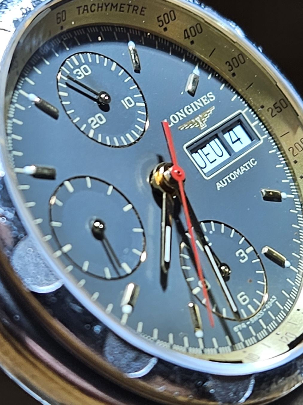 Longines Orologi: Longines Conquest Automatic Herrenuhr Chronograph 40mm – Usato da Flamatt venduto da pie_f9zm 4